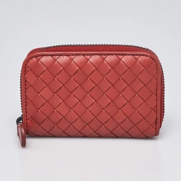 LABUBU PLUS Bottega Venetta Woven Leather coin purse - Picture 4 of 7